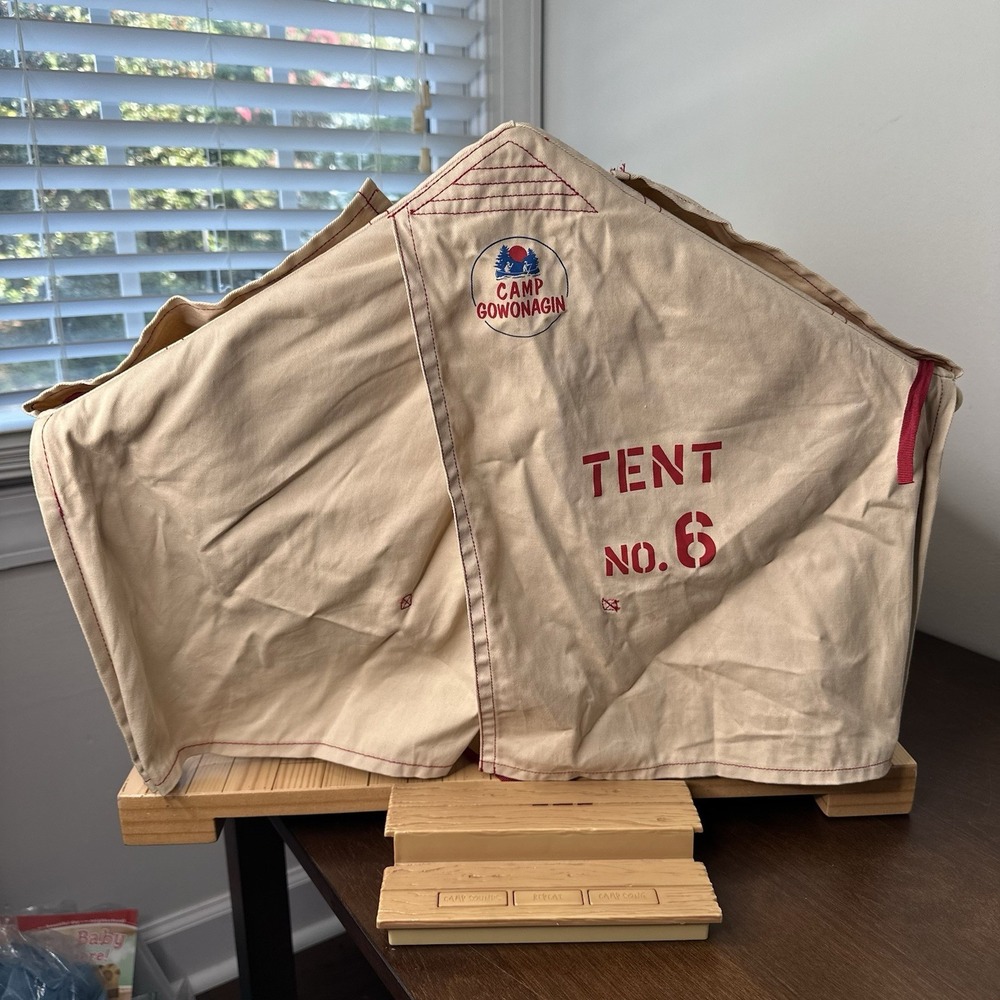 Molly's Camp Tent American Girl Molly Complete Retired Rare Gowonagin Historical